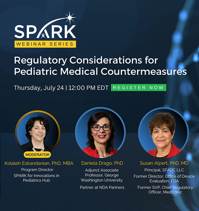 Webinar - Regulatory Considerations for Pediatric Medical Countermeasures